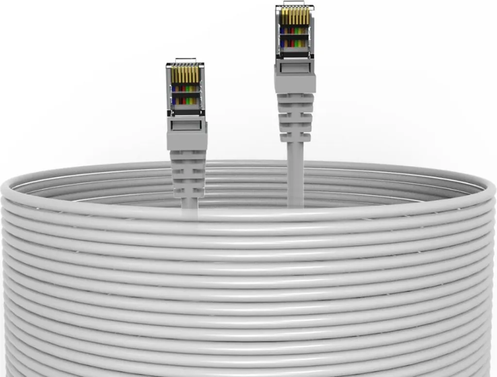 Câble Réseau RJ45 CAT7 30M - Cordon Ethernet Haute Vitesse INCA Blanc