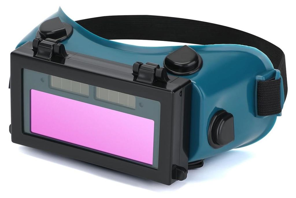 Schweißschutzbrille automatisch DIN 3-11 LCD 1/10000s Flip-Up leicht verstellbar für Schweißen Schneiden Werkstatt