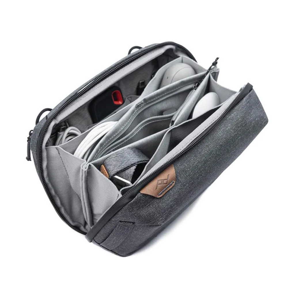 Pochette de Rangement High-Tech Peak Design Tech Pouch Gris Anthracite - 4