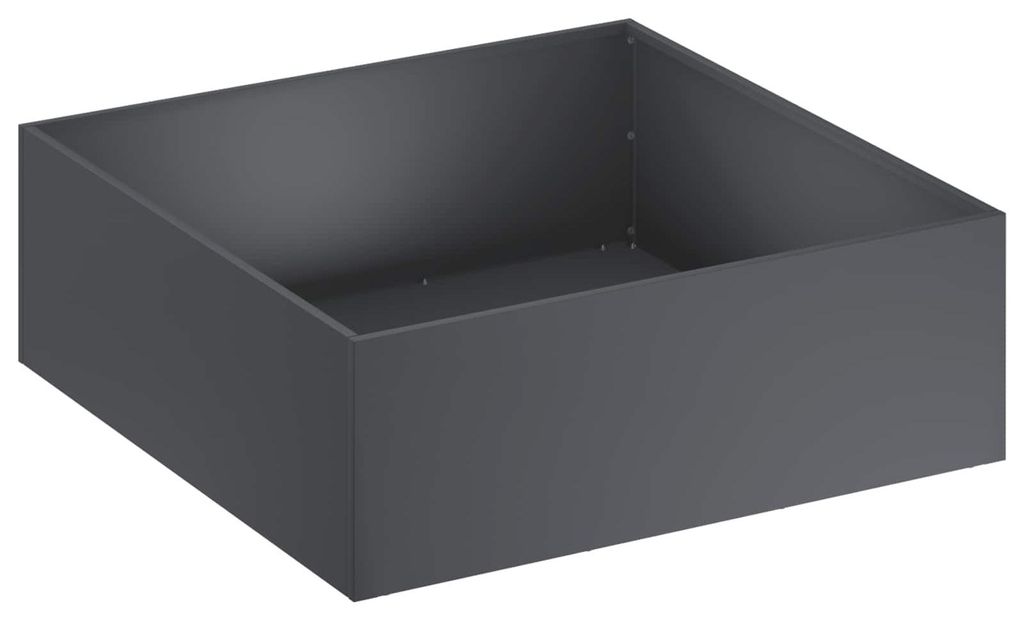 vidaXL Tuinplantpot, antraciet, 60 x 60 x 20 cm Productafbeelding 
