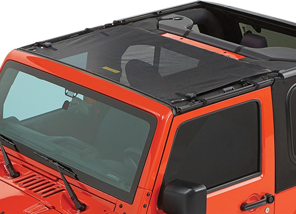 Bestop Sun Bikinitop Targa Style Mesh Verdeck Jeep Wrangler JK 07-18