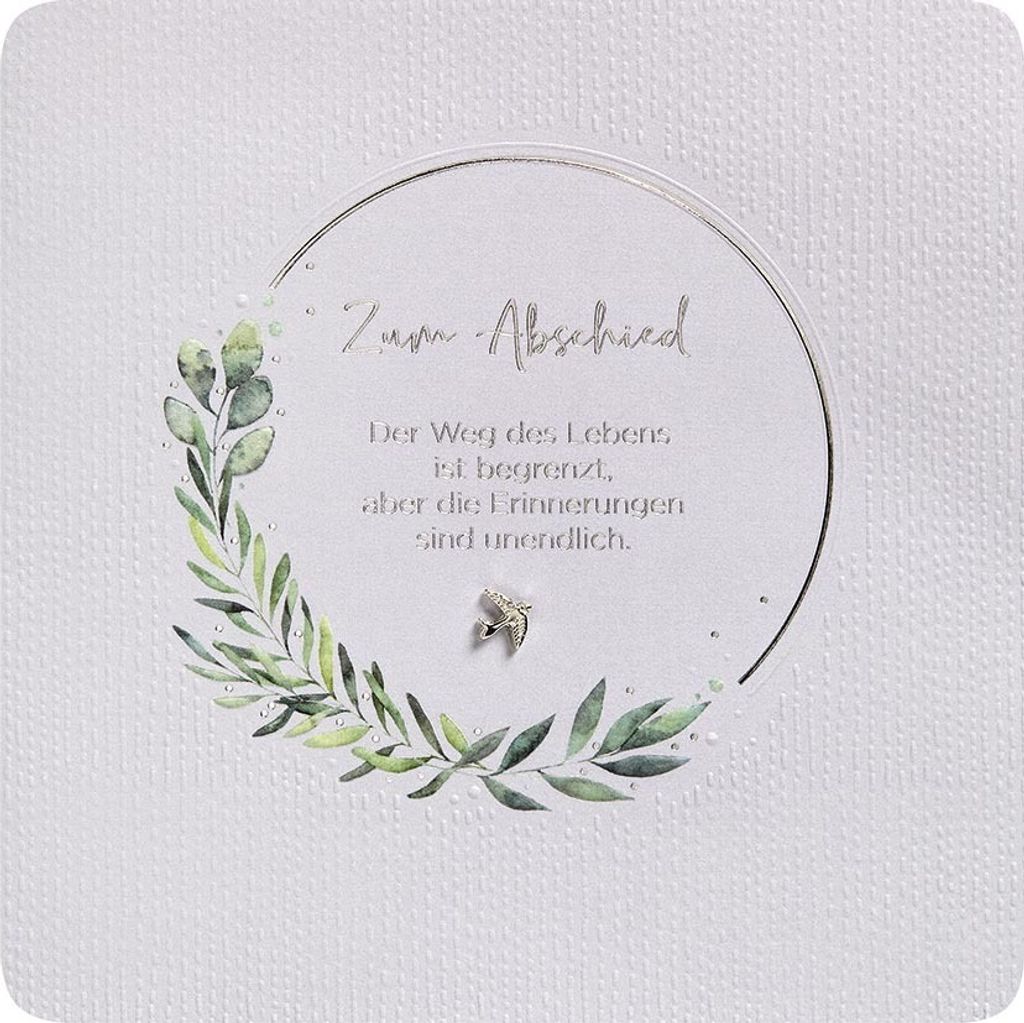 Trauer Beileid Kondolenz Finest Collection Karte mit Briefumschlag