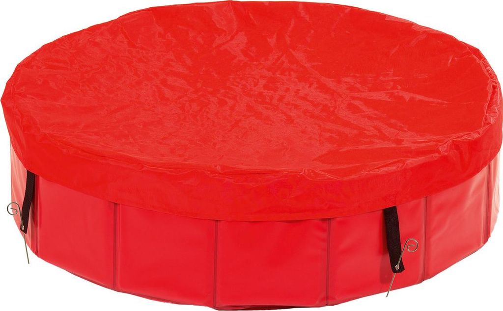 Schutzabdeckung für Hundepool / Doggy Pool Karlie 80 x 8 cm rot