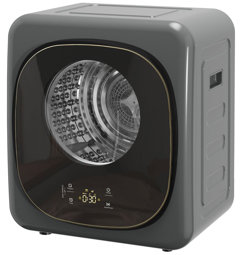HOMCOM Mini Wäschetrockner mit 5 Programm 800 W 4 kg bis zu Produktbild 