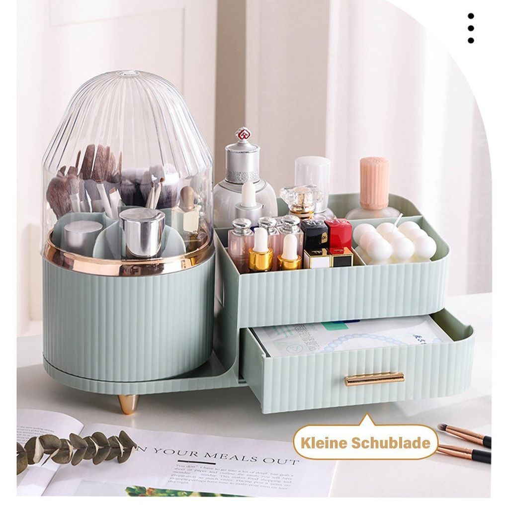 Make-Up Organizer 360° drehbare Kosmetik-Organizer, Produktbild 3