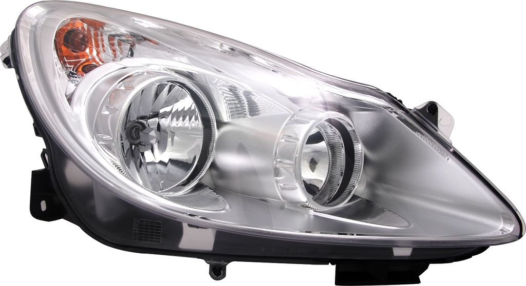 Scheinwerfer rechts für Opel Corsa D 2006-2011 H1 H7 Chrom Motor LWR Stellmotor