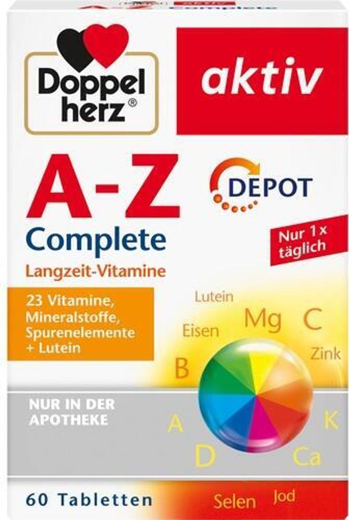 Double Heart A-Z DEPOT, 60 tabliet Obrázok produktu 