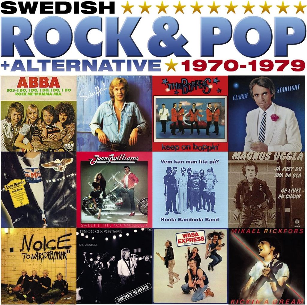 Various: Various: Swedish Rock-Pop-Alternative 1970 - 1979 - - (CD / S)
