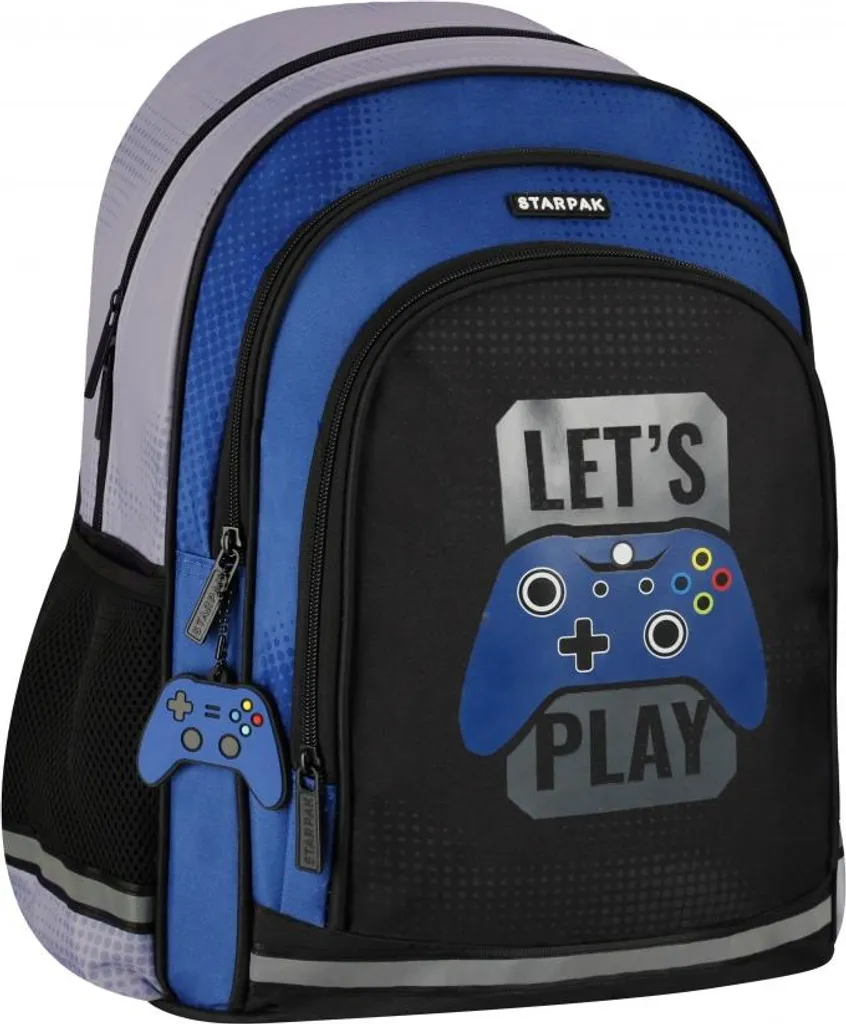 Sac à dos Gaming pour Garçon - Cartable Scolaire Starpak Multi-poches