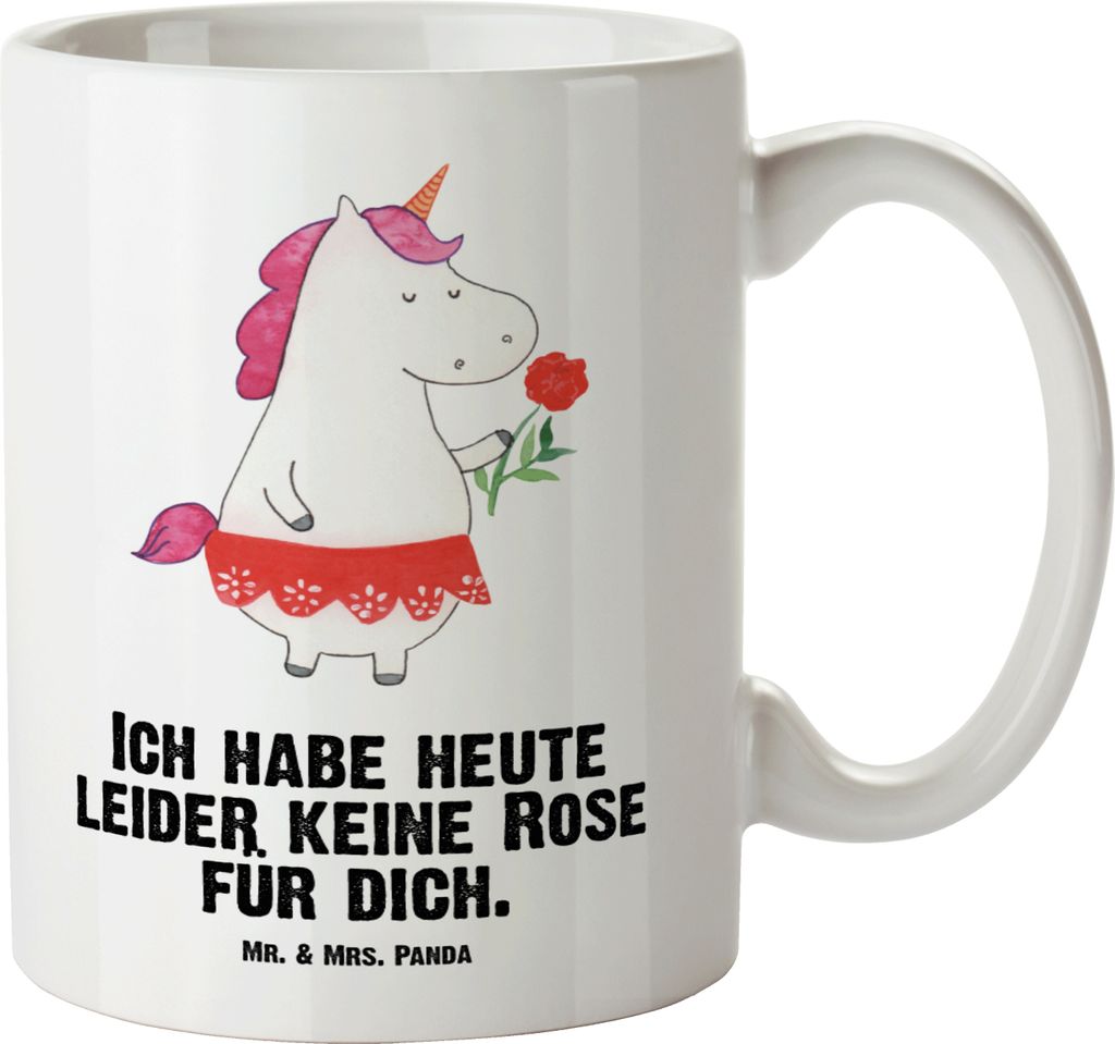 Mr. & Mrs. Panda Riesentasse Einhorn Dame - Weiß - Produktbild 