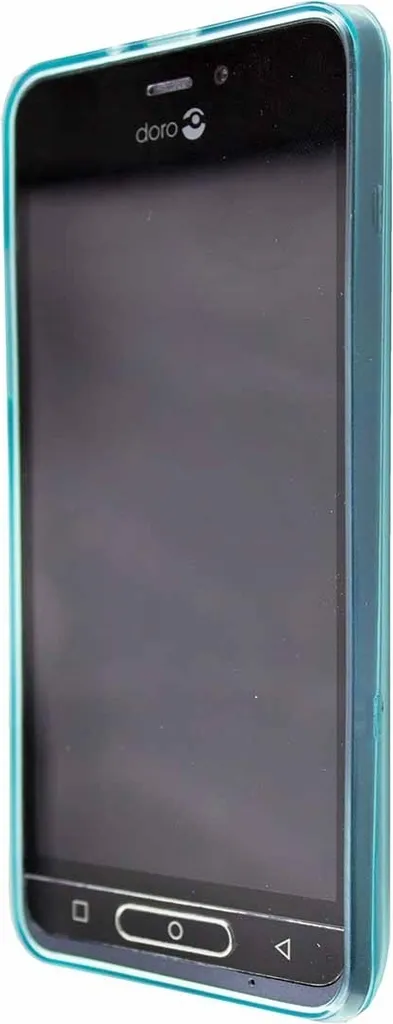 Cover TPU Doro 8035 Blu Chiaro + Pellicola Vetro | Protezione Totale