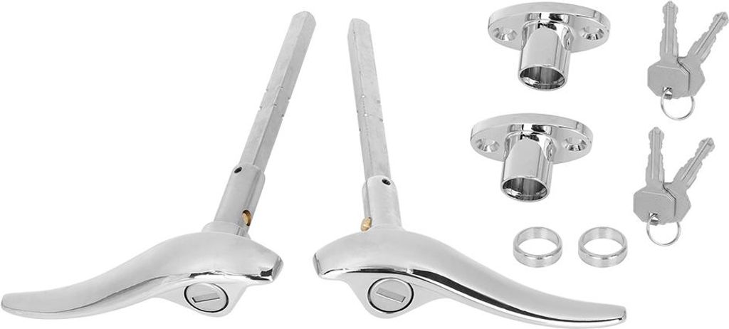 2 Stück Außentürgriffschloss Kit mit Autoschlüssel