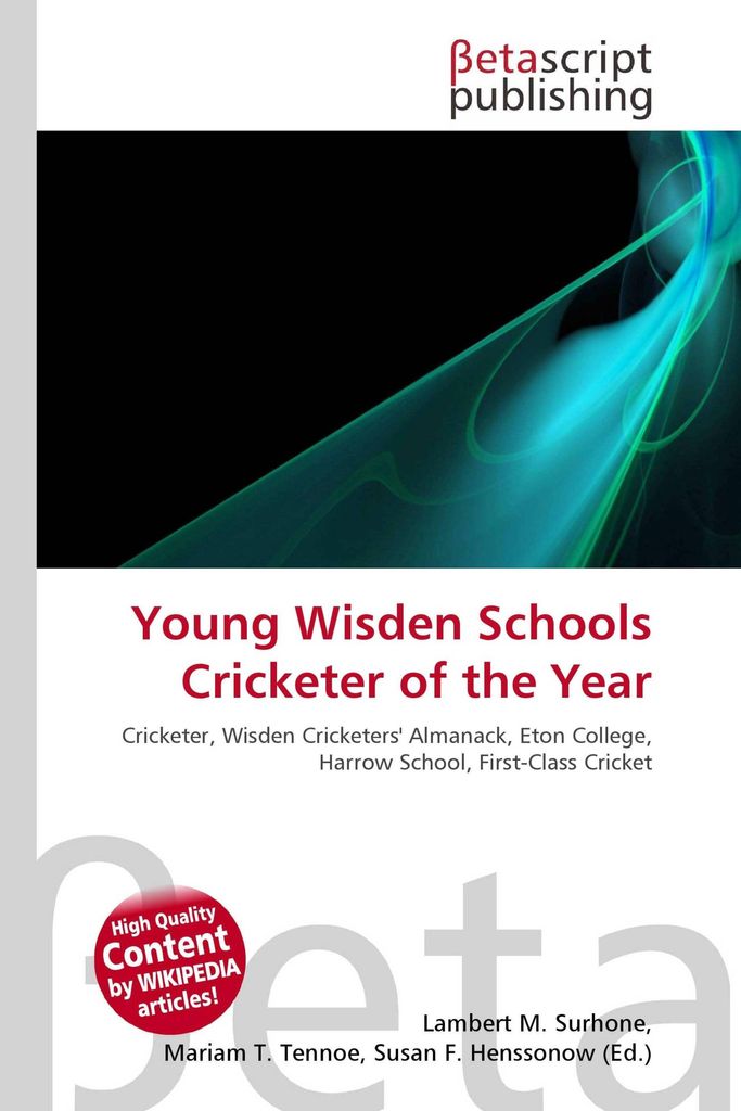 Young Wisden Schools Cricketer of the Year