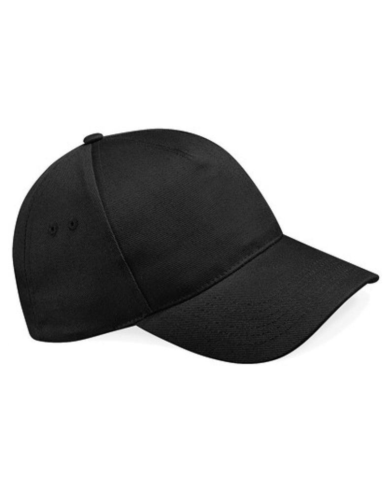 Beechfield B15 | Ultimate 5 Panel Cap / Kappe / Mütze / Hut - Farbe: Black - Größe: One Size