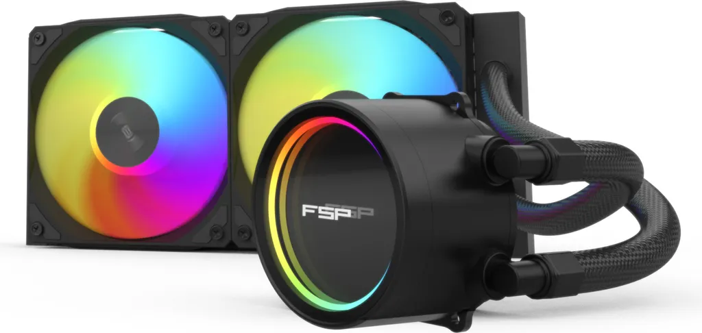 Watercooling 240mm ARGB pour Overclocking et Gaming FSP WAK AE24 Black