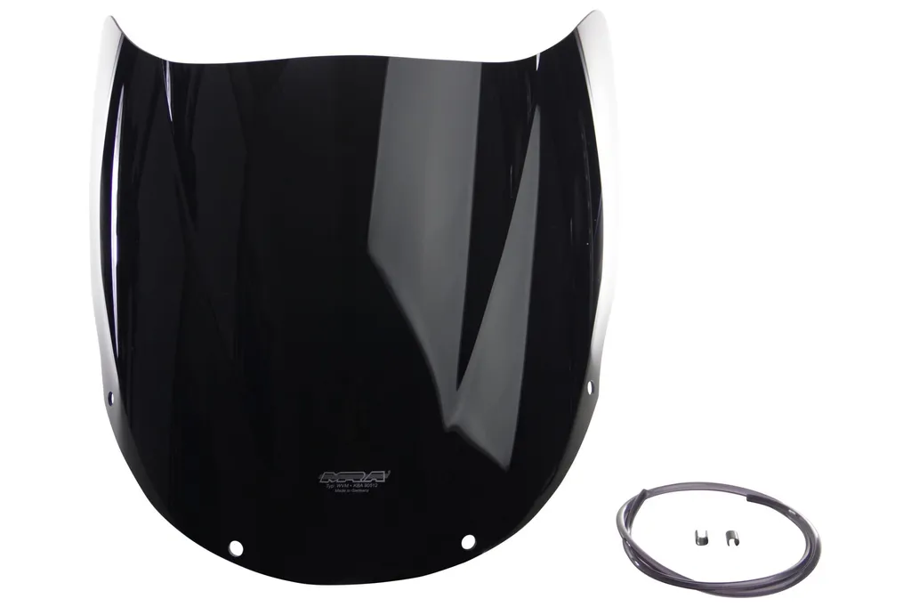 Pare-brise double courbure MRA noir Yamaha FZR 1000 homologué ABE