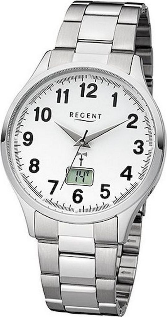 Regent - Armbanduhr - Herren - Chronograph - Funk- FR-230