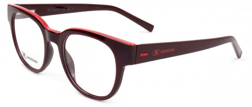 Lunettes de vue Missoni MMI-0156-LHFE819 monture optique ronde 48mm