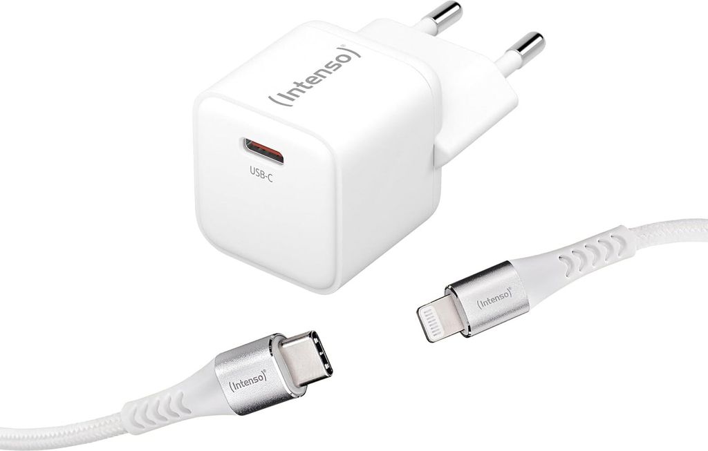 Intenso Power Adapter 30W USB-C mit Lightning-Kabel (7803052)