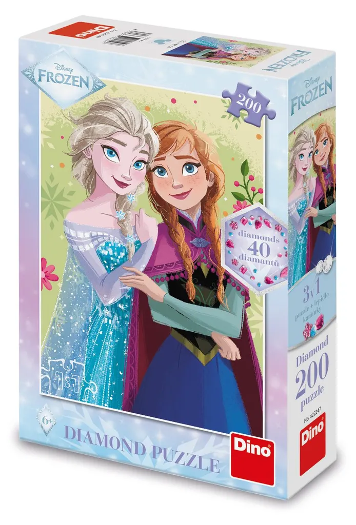 Puzzle Dino 200 Pièces pour Activité Manuelle Portrait Fil et Pierres