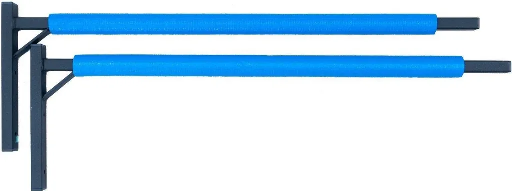 Support mural robuste coffre de toit avec mousse de protection 82,5cm