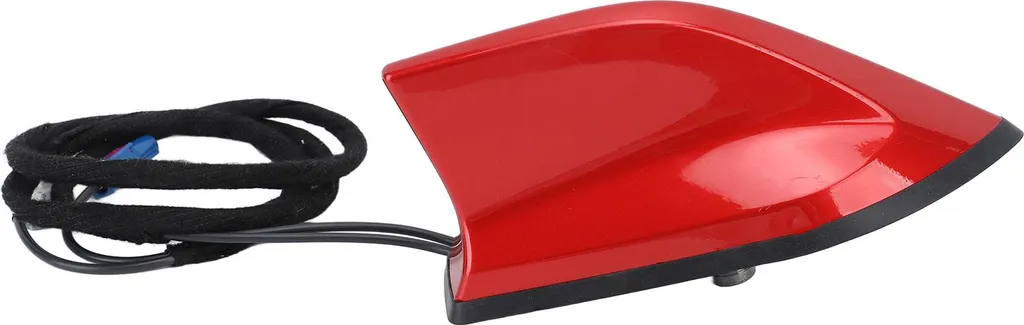 Antenna a pinna di squalo Antenna per segnali radio sul tetto ad alte prestazioni 282069033 per Kadjar HLA3 HLA6 HLNC HLMR Rosso - 4