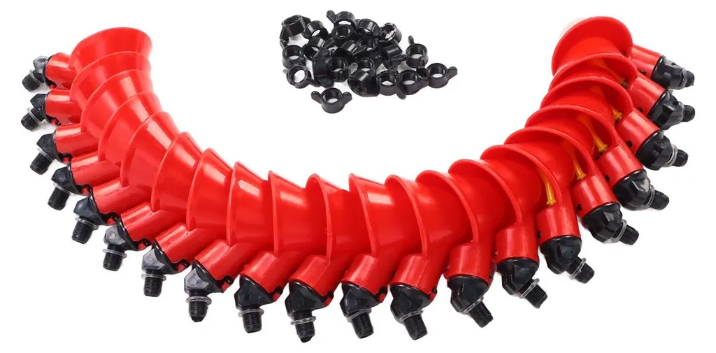 Abreuvoir automatique à coupelle pour volailles et poules - Pack 20