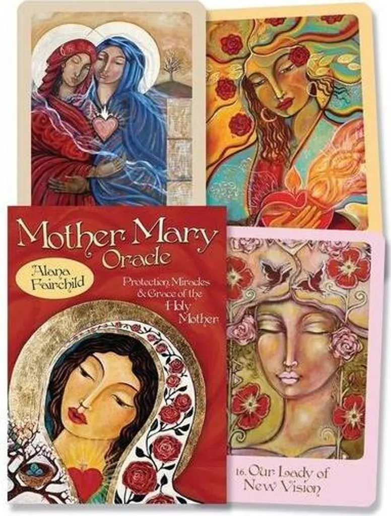 Oracle Mère Marie : 44 Cartes de Guérison avec Illustrations Sacrées
