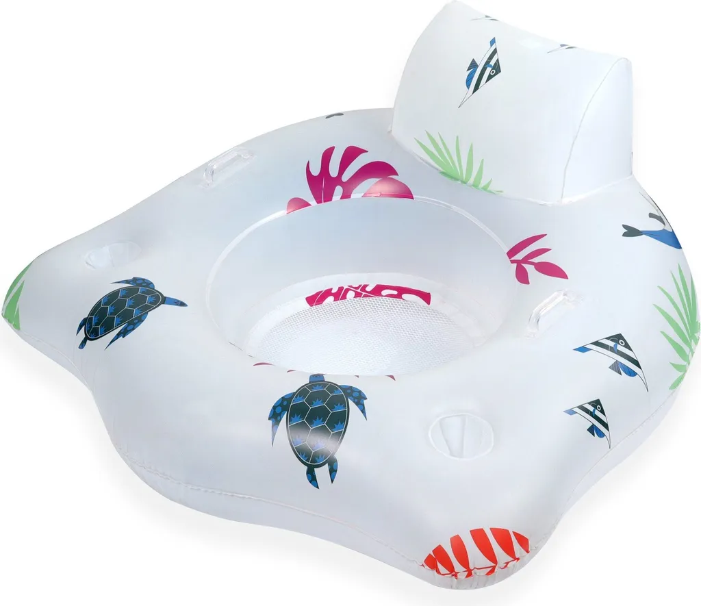Canapé gonflable lumineux piscine Inflaglow Solaire LED sans fil