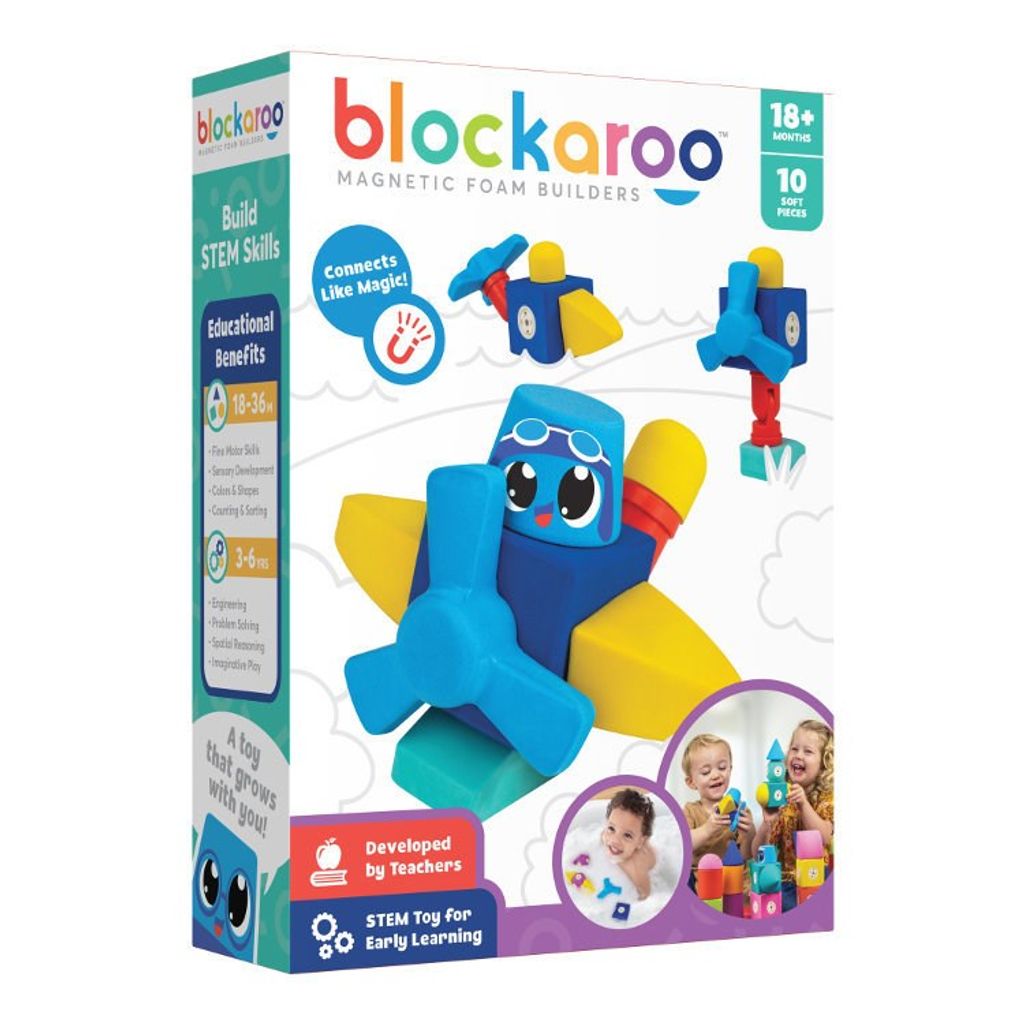 Magnetické pěnové bloky Letadlo Obrázek produktu 