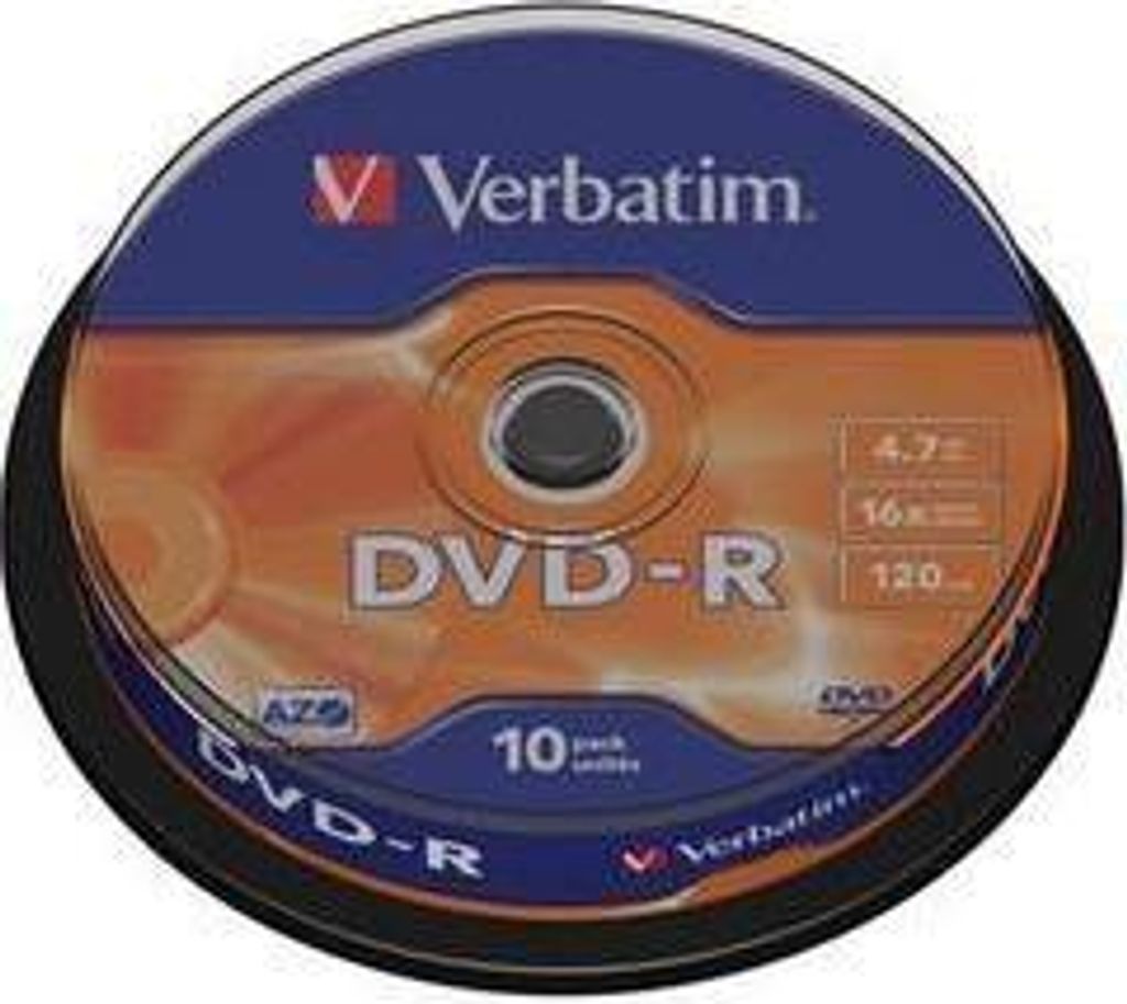 1x10 MyMedia DVD-R 4,7GB 16x Speed matt silver Wrap