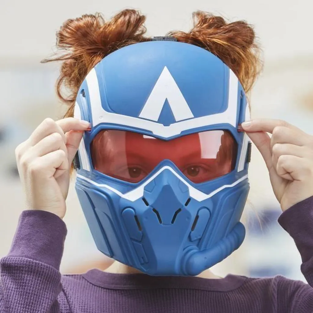 Masque Captain America Confortable pour Enfant Brave New World Marvel 5 Ans