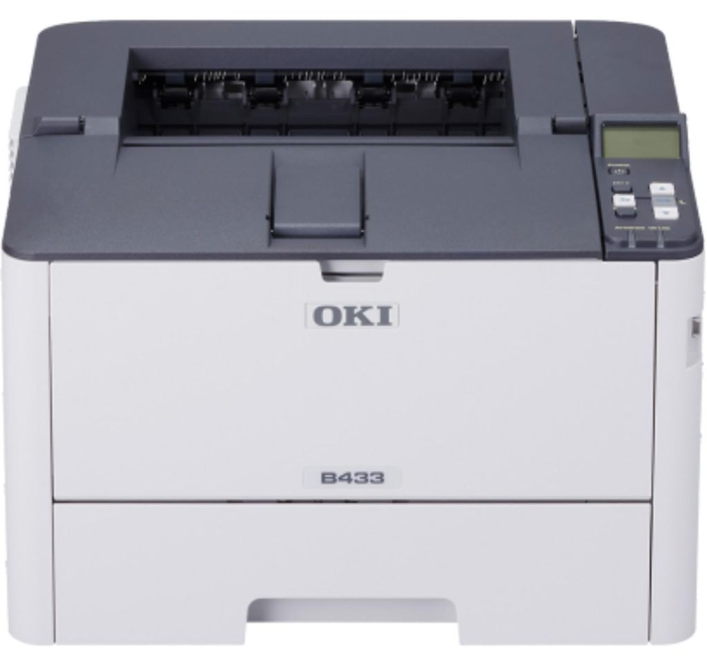 OKI 09006231 OKI B433dn Laserdrucker grau Productafbeelding 