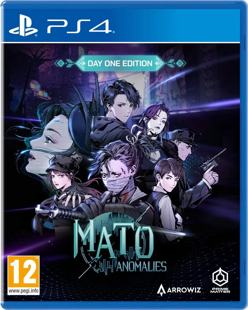 Mato Anomalies PS4 Jeu de Rôle et Enquête Style Anime Japonais PAL