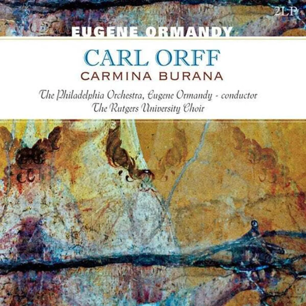 Album Carmina Burana - Carl Orff Double Vinyle pour Collectionneur Classique