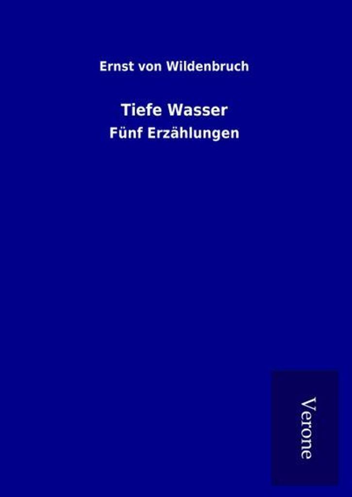 Tiefe Wasser
