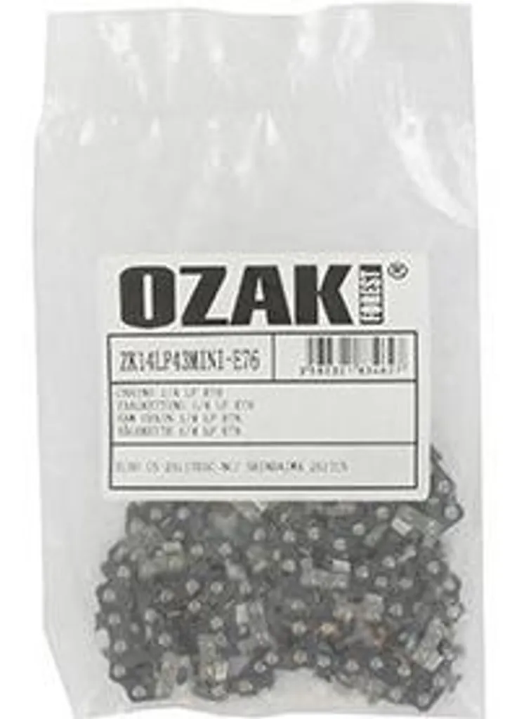 Chaîne de tronçonneuse pour élagage des arbres fruitiers Ozaki 1/4 mini