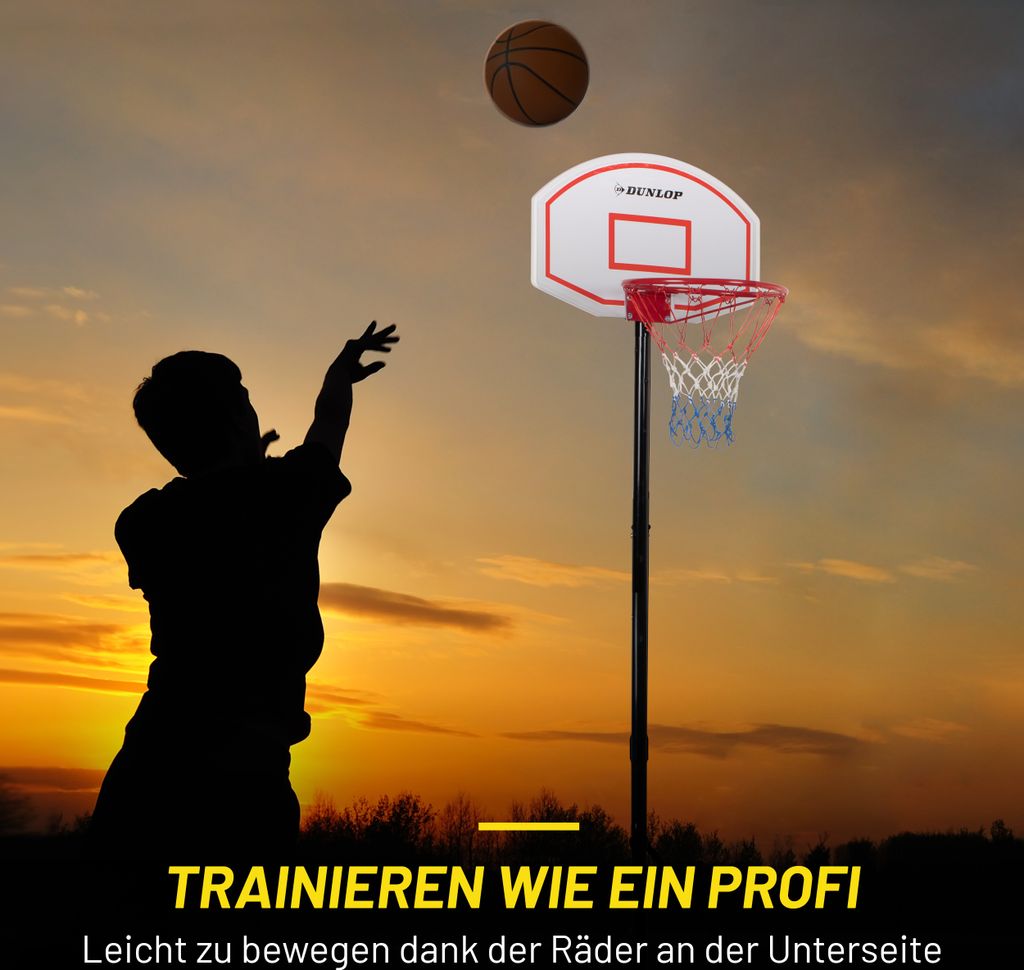 Dunlop Basketballkorb mit Ständer - Basketballkörbe - Produktbild 8