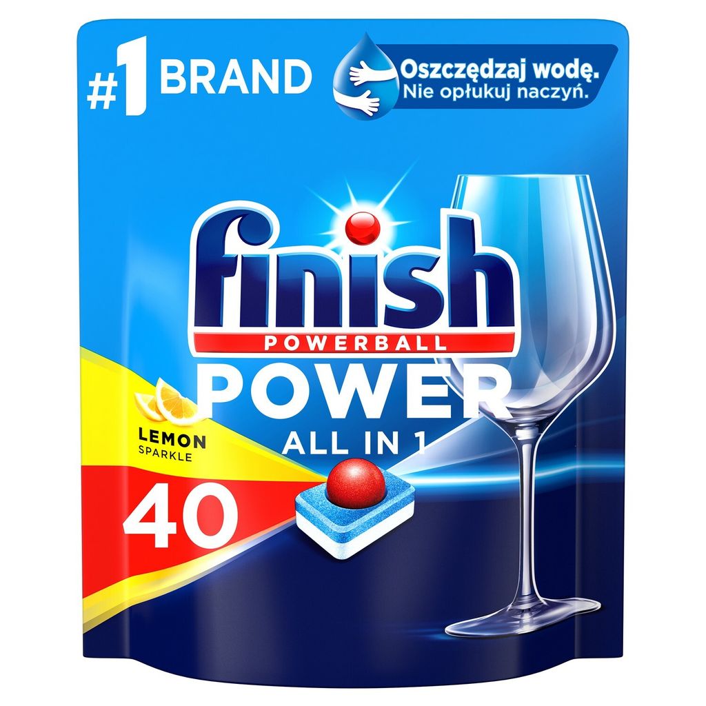 Finish Geschirrspültabs All in 1 40 Stück Produktbild 