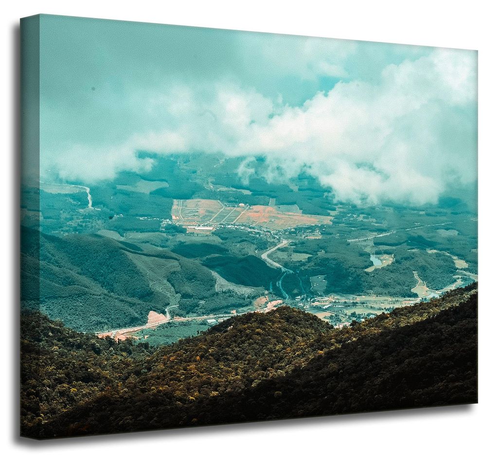 Leinwanddruck Naturlandschaft Hochland 50x40 cm