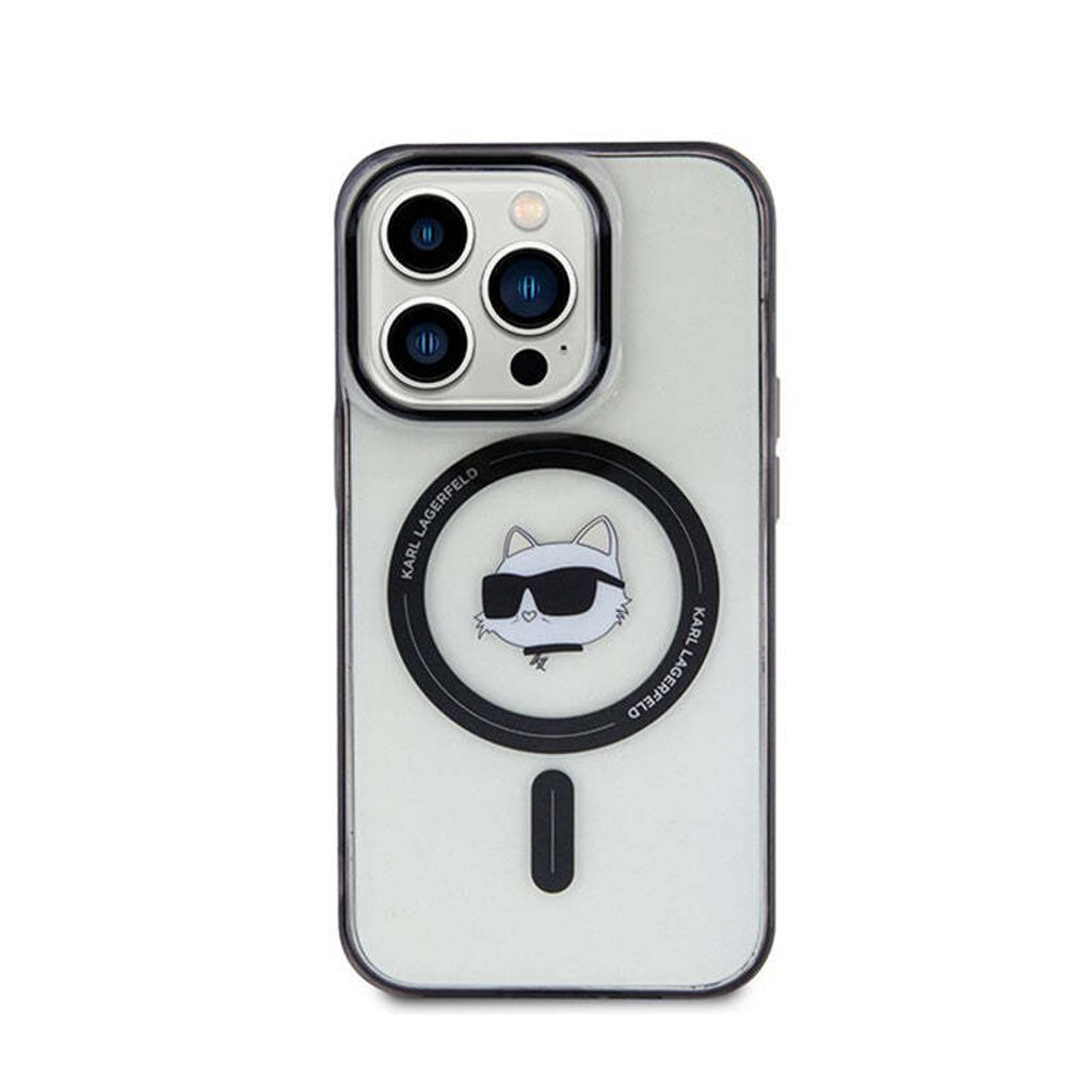 KARL LAGERFELD KLHMP15XHGKCNOT COVER per iPhone 15 Pro Max, Trasparente