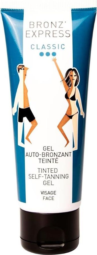 Academie Bronz ́Express Gel - getöntes Selbstbräunungs Gel für das Gesicht 75ml