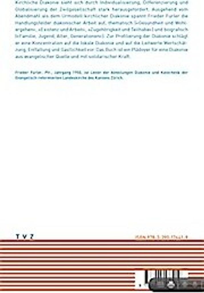 Diakonie - eine praktische Perspektive