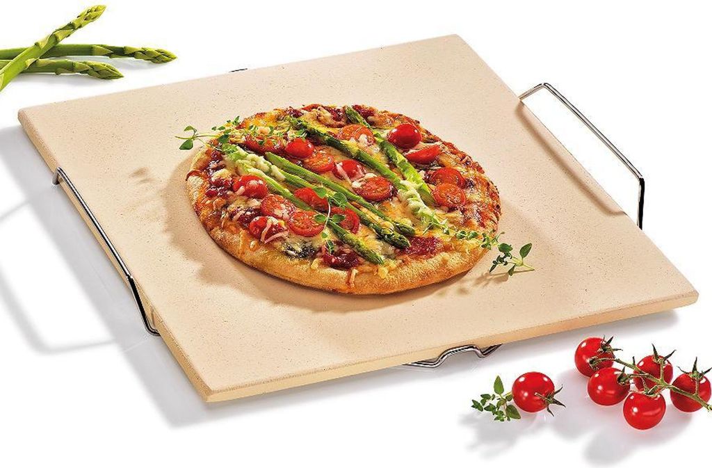 Küchenprofi Pizza-Stein quadratisch mit Gestell 1086000000 Immagine del prodotto 