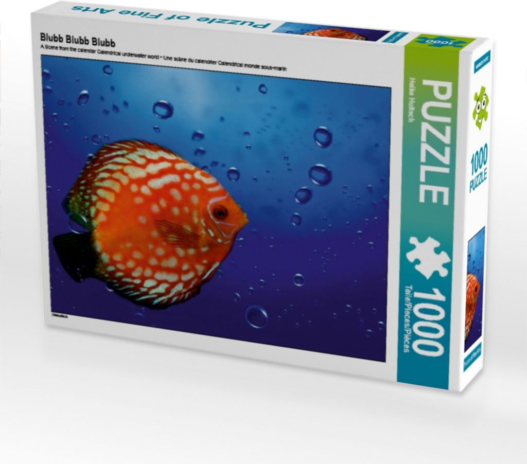 Calvendo Blubb Blubb Blubb 1000 Teile Puzzle quer 640x480mm, Hultsch Heike; 7294969