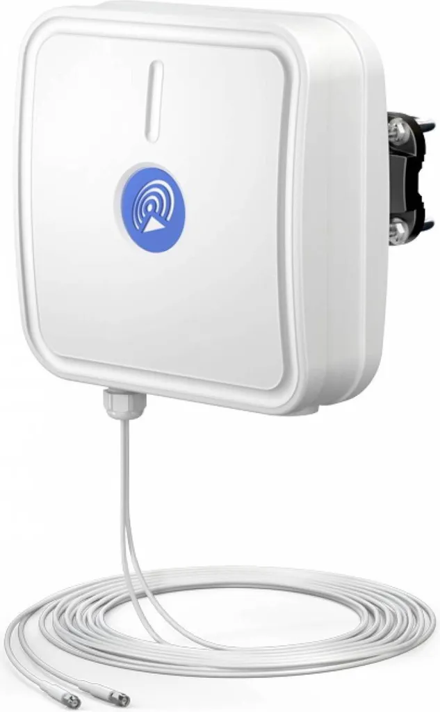 Antenne QuPanel LTE High Power MIMO 2x2 avec Câble 5m pour Réseau 4G