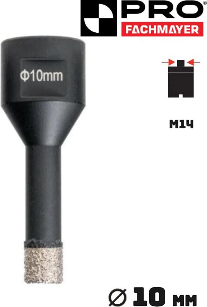 Perceuse diamantée 10mm Pro : Fini les carreaux fissurés, perçage propre