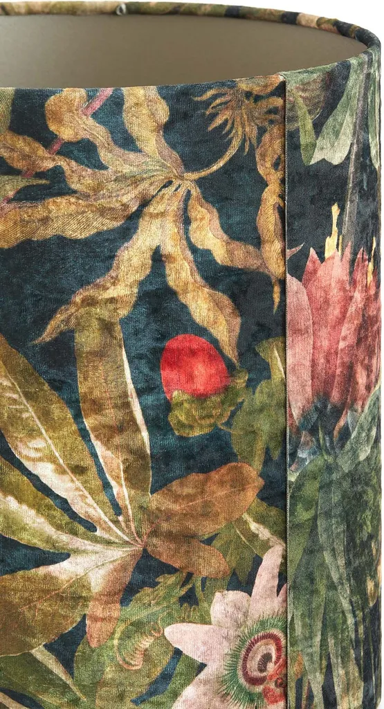 Remplacer Abat-jour Usé par ce Modèle Passion Vert Textile Ø 20cm E27