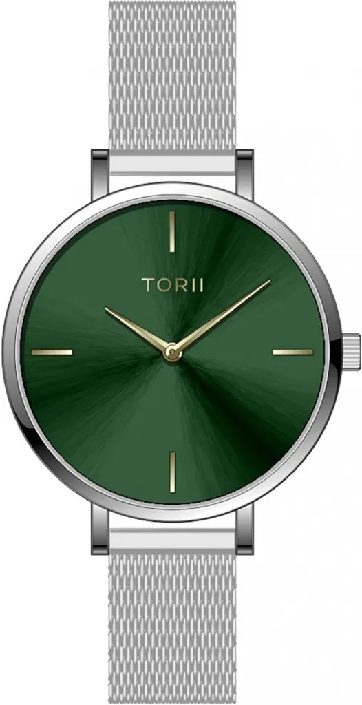 Montre Femme TORII : Alliez Style et Lisibilité avec ce Cadran Vert