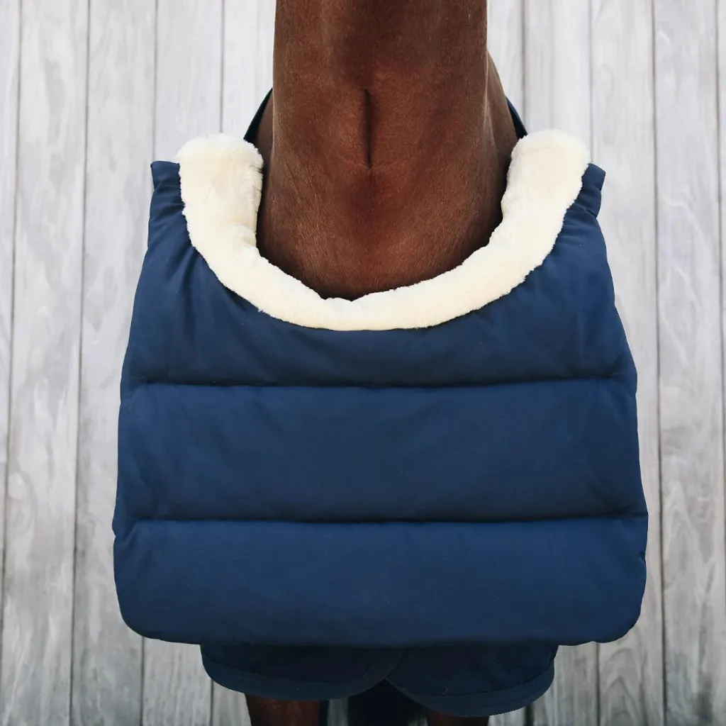 Salvapetto Kentucky Winter BIB Navy - Pelliccia Sintetica Anti-Sfregamento